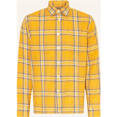 Tommy Hilfiger Hemd Relaxed Fit gelb