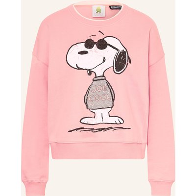 Princess Goes Hollywood Sweatshirt Mit Schmucksteinen rosa