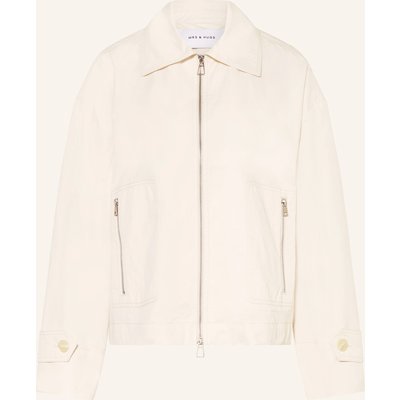 Mrs & Hugs Kastenjacke weiss