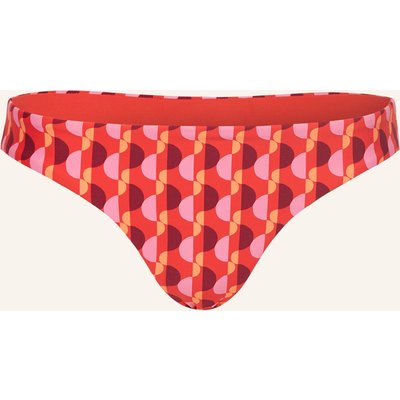 Seafolly Basic-Bikini-Hose Sorrento Zum Wenden rot