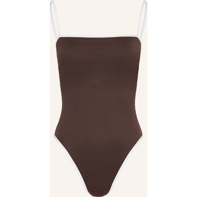 Seafolly Badeanzug Beach Bound braun