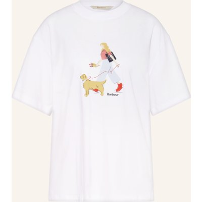 Barbour T-Shirt Derwent weiss