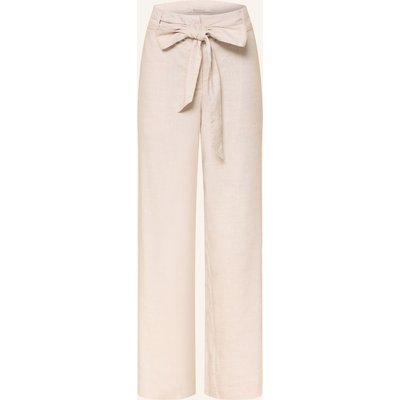 Barbour Marlenehose Gabby Mit Leinen beige