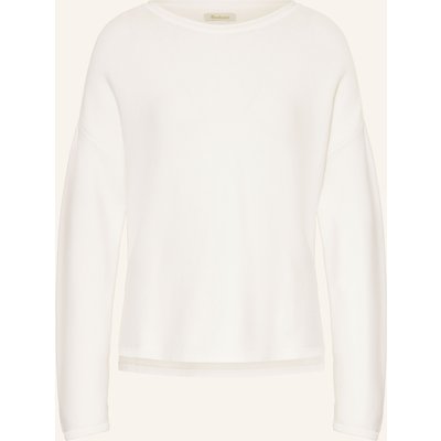 Barbour Pullover Marine weiss