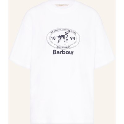 Barbour T-Shirt Fern weiss