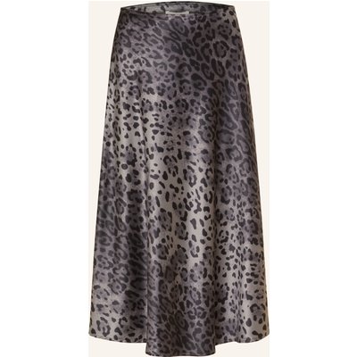 Juvia Satinrock Fleur grau