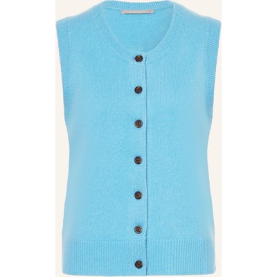 (The Mercer) N.Y. Strickweste Aus Cashmere blau