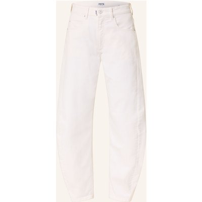 Pnts Barrel Jeans The O Shape weiss
