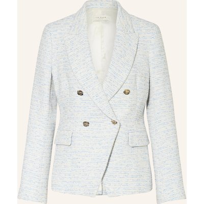 Ted Baker Leinenblazer Acadie blau