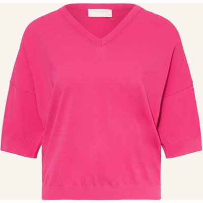 Catnoir Strickshirt Mit 3/4-Ärmel pink