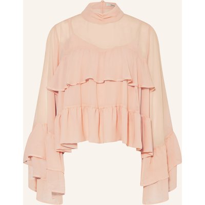 Gestuz Blusenshirt Gzchiffany Mit Volants rosa