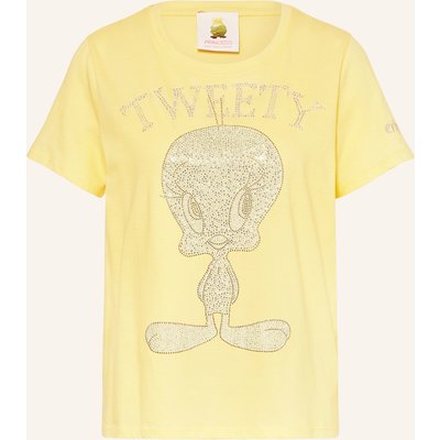 Princess Goes Hollywood T-Shirt Mit Schmucksteinen gelb