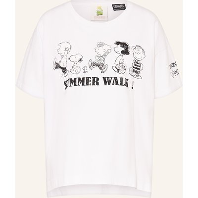 Princess Goes Hollywood T-Shirt Mit Schmucksteinen weiss