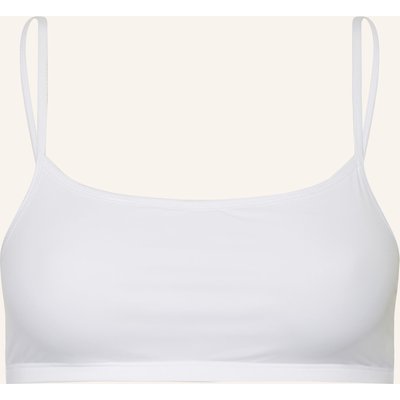 Calida Bustier Sleek Skin weiss