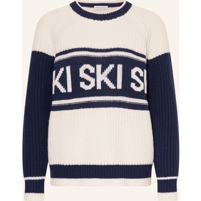 Mrs & Hugs Pullover blau