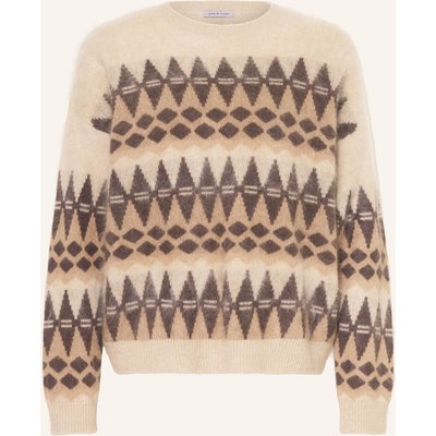 Mrs & Hugs Cashmere-Pullover beige