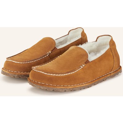 Birkenstock Slipper Utti Shearling braun