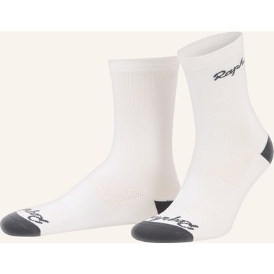 Rapha Socken Logo weiss