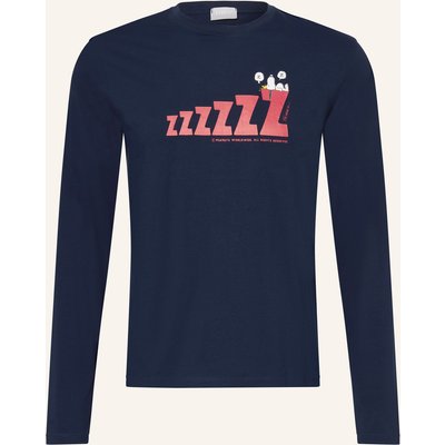 Mey Schlafshirt Serie Mey X Peanuts blau