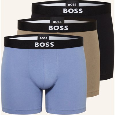 Boss 3er-Pack Boxershorts One blau