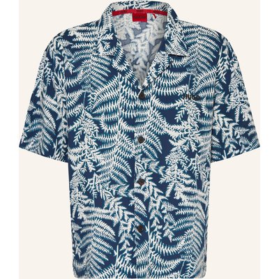 Hugo Resorthemd Relaxed Fit blau