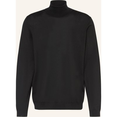 Boss Rollkragenpullover Musso schwarz