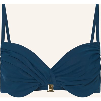 Maryan Mehlhorn Bügel-Bikini-Top Elements blau