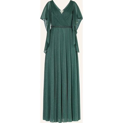 Vera Mont Abendkleid Mit Volants Und Schmucksteinen gruen