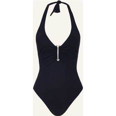 Maryan Mehlhorn Neckholder-Badeanzug Honesty blau