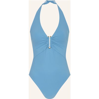 Maryan Mehlhorn Neckholder-Badeanzug Honesty blau