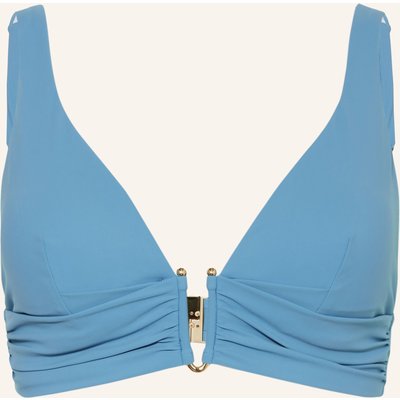 Maryan Mehlhorn Bralette-Bikini-Top Honesty blau