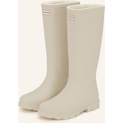 Hunter Stiefel Downpour Tall weiss