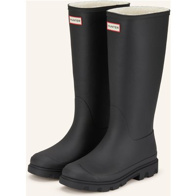 Hunter Stiefel Downpour Tall schwarz