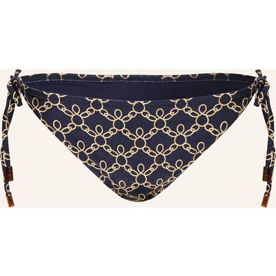 Vilebrequin Triangel-Bikini-Hose Flore blau