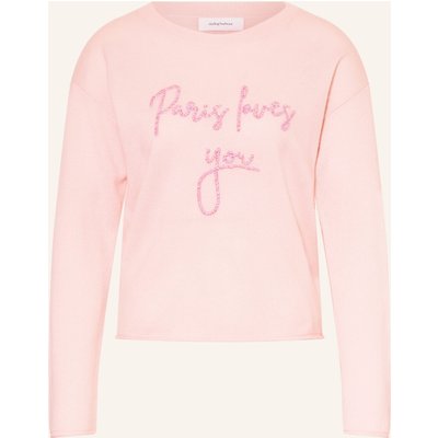 Darling Harbour Cashmere-Pullover rosa