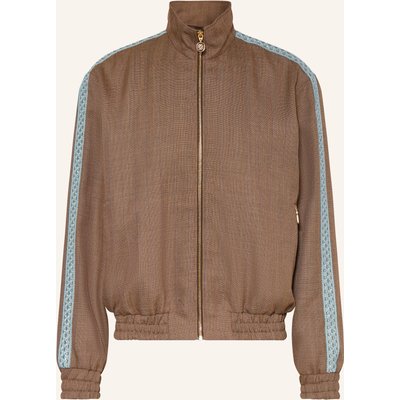 Drôle De Monsieur Blouson Mit Galonstreifen beige