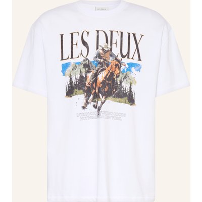 Les Deux T-Shirt Cole weiss