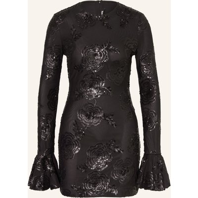 Rotate Cocktailkleid Mit Pailletten schwarz