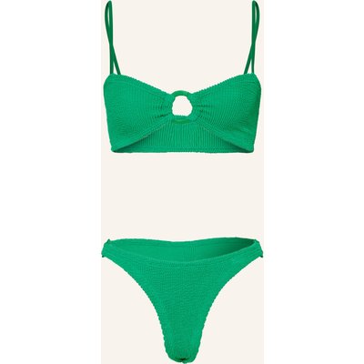 Hunza G Bustier-Bikini Misty gruen