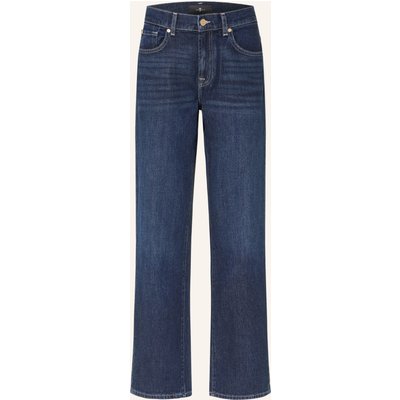 7 For All Mankind Straight Jeans Tess Trouser blau