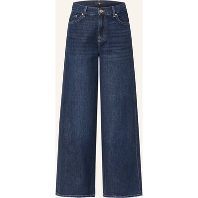 7 For All Mankind Wide Leg Jeans Marie blau