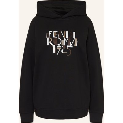 Fendi Oversized-Hoodie schwarz