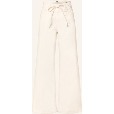 Mavi Wide Leg Jeans Malibu weiss