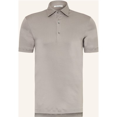 Stefan Brandt Jersey-Poloshirt Luca beige
