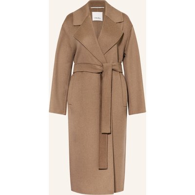 S Max Mara Wollmantel Hobby braun