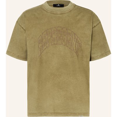 Represent T-Shirt Mit Nieten gruen