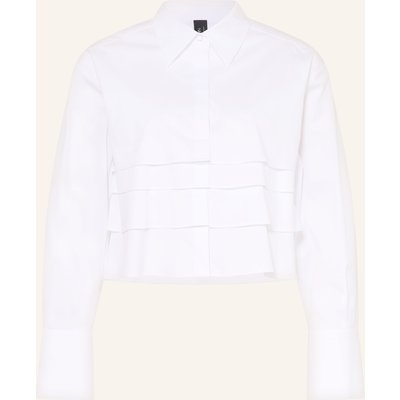Marc Cain Hemdbluse Mit Volants weiss
