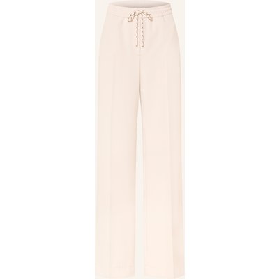 Marc Cain Marlenehose Welkom Aus Sweat beige