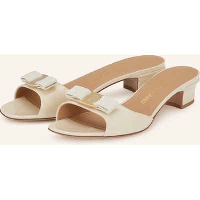 Ferragamo Mules New Vara beige
