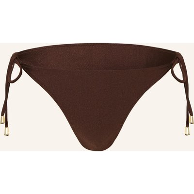 Mrs & Hugs Triangel-Bikini-Hose braun